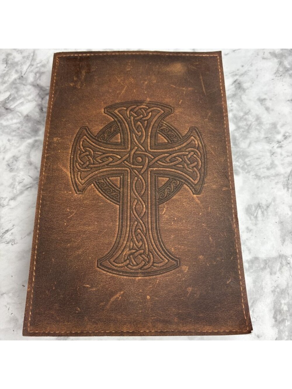 *Young Life Faux Leather  NIV Bible W/ Celtic Cross Cover 2011 Biblica